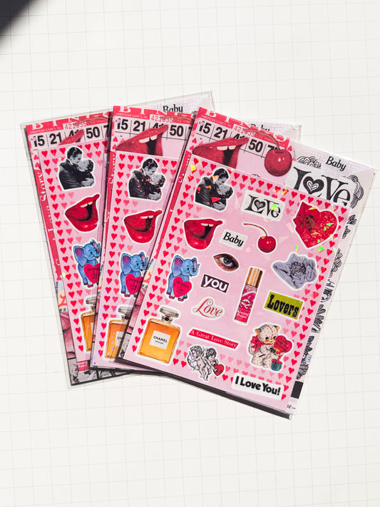 The Sweet Nothings Sticker Sheet