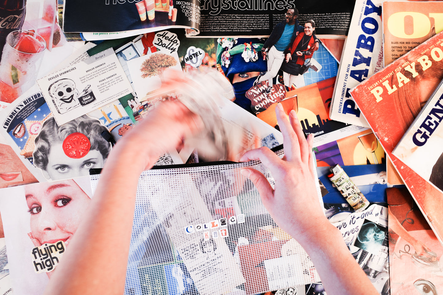 Hand-Curated Vintage Collage Kits