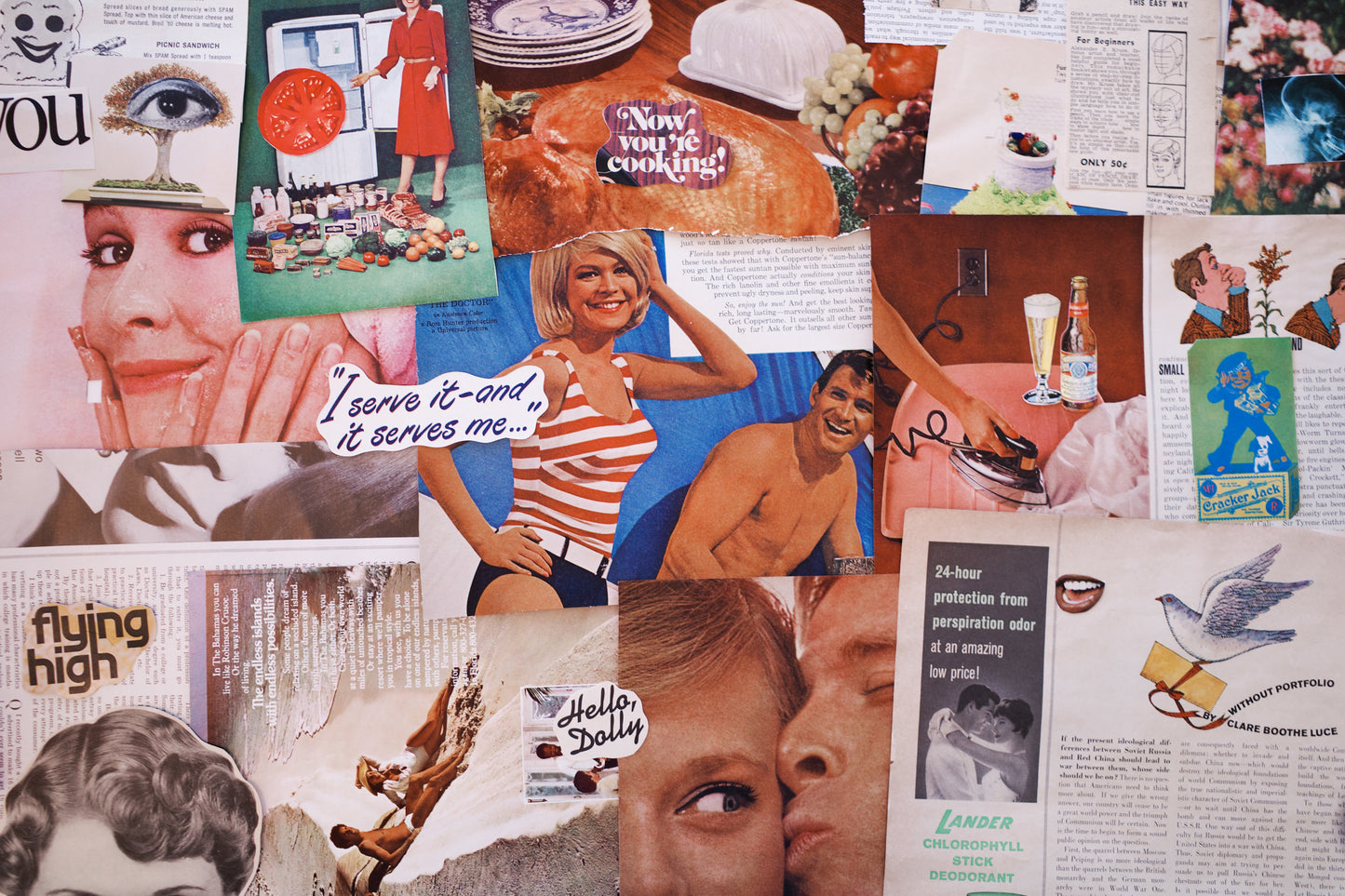 Hand-Curated Vintage Collage Kits