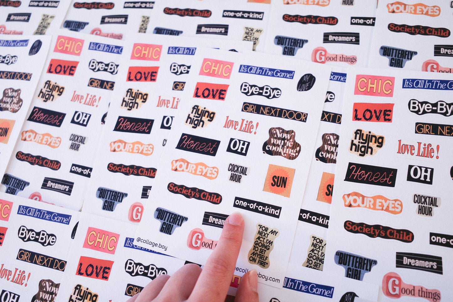 Hand-Curated Vintage Collage Kits