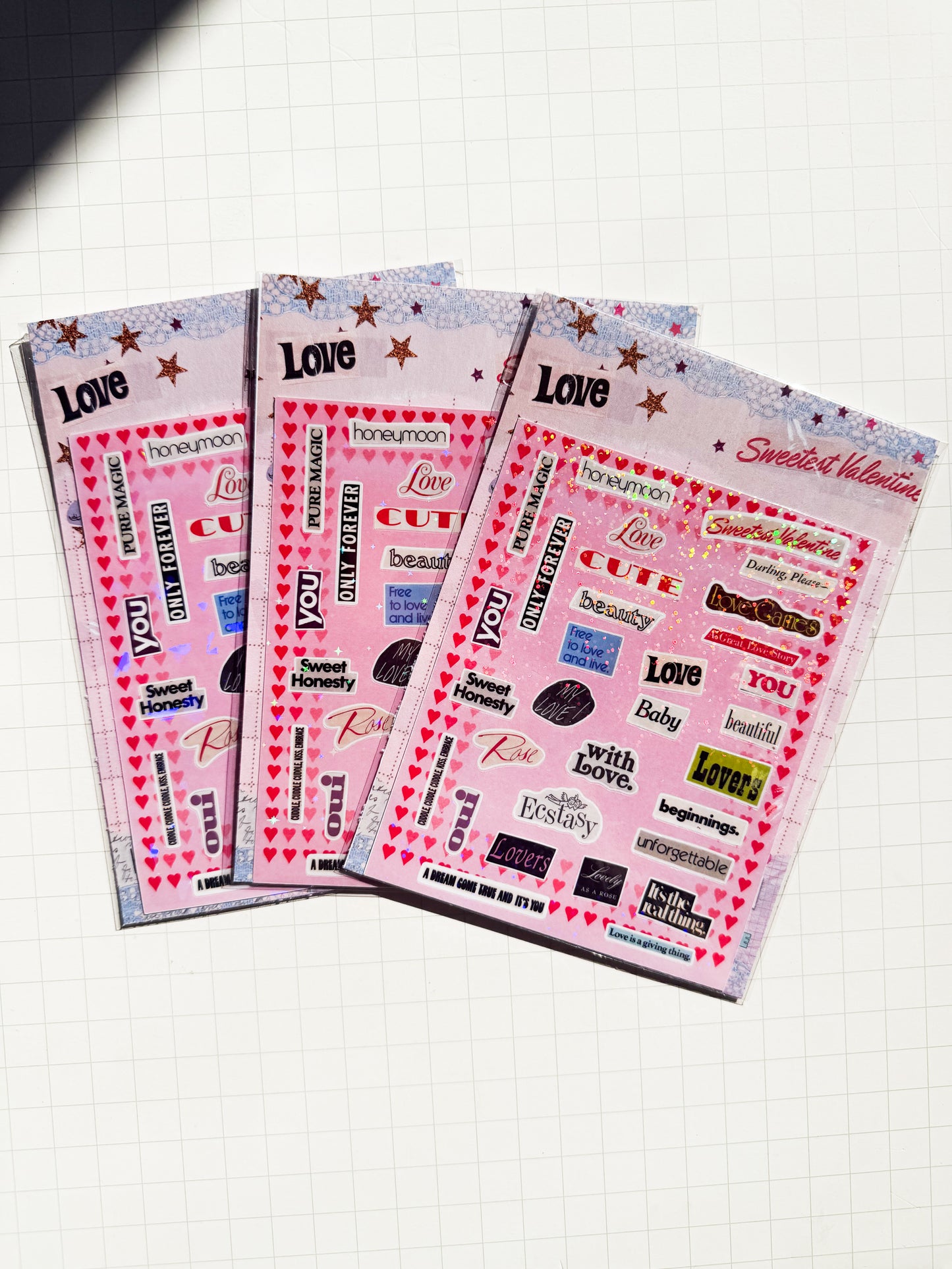 The Love Language Sticker Sheet