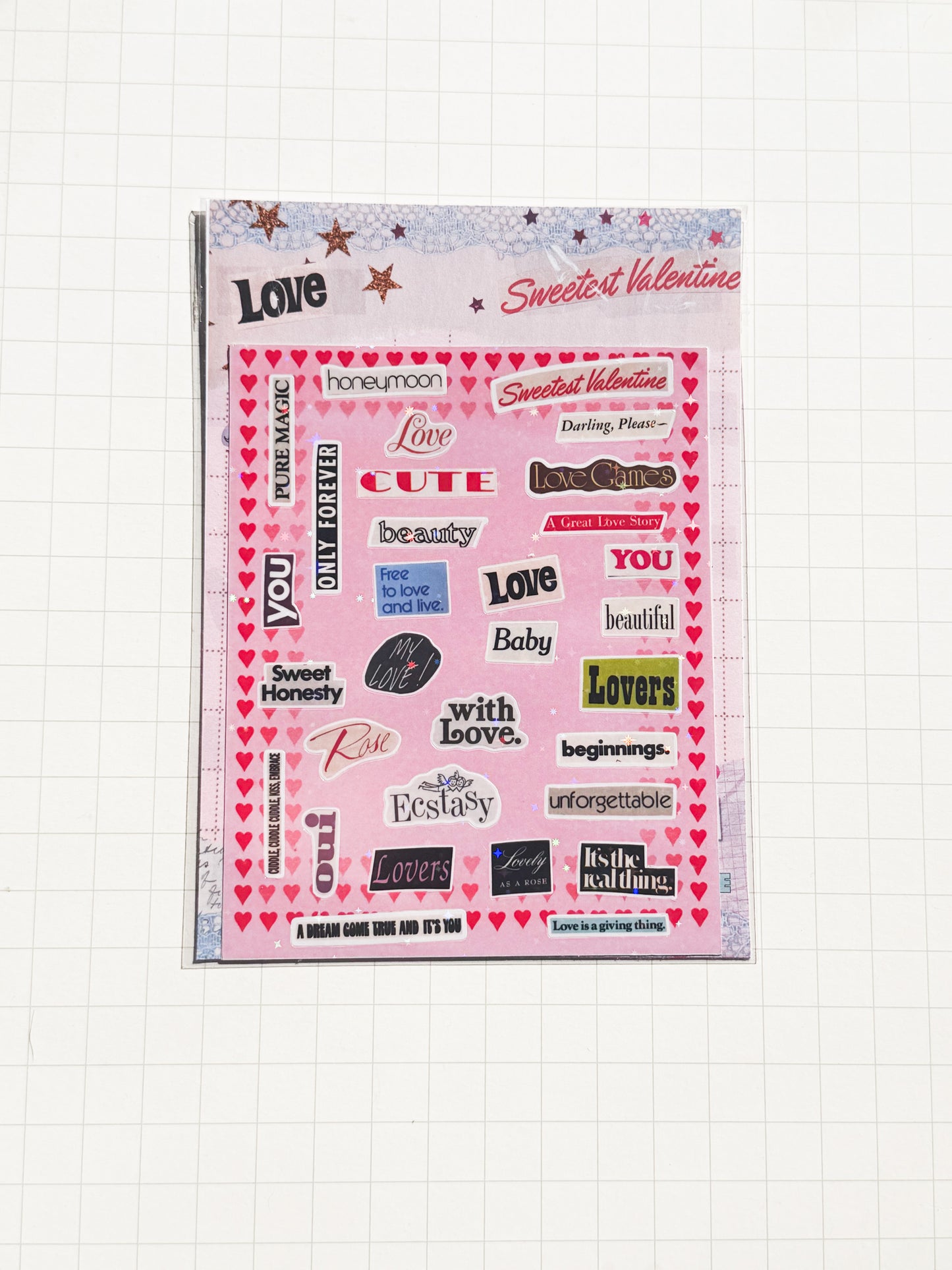 The Love Language Sticker Sheet