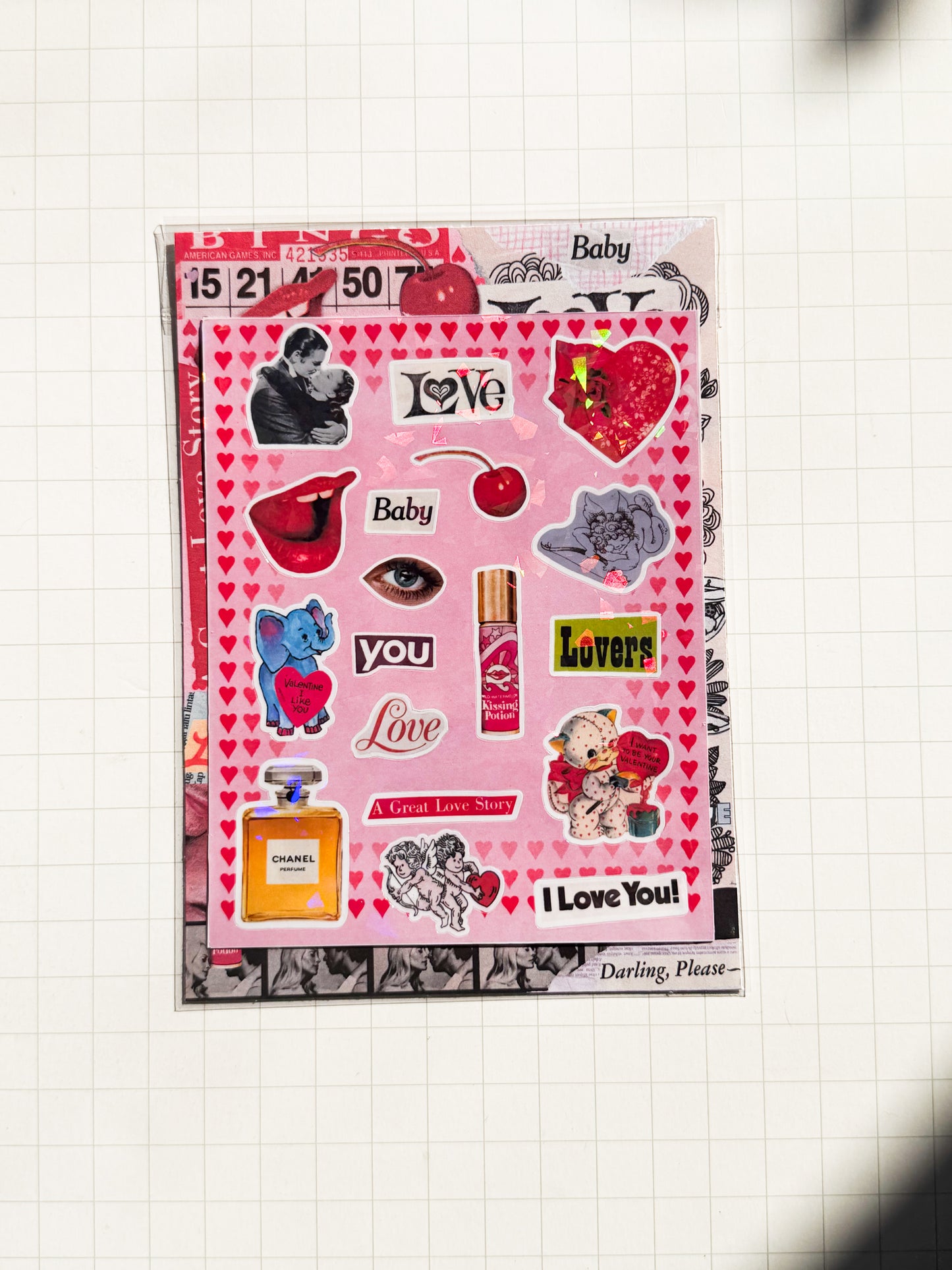 The Sweet Nothings Sticker Sheet