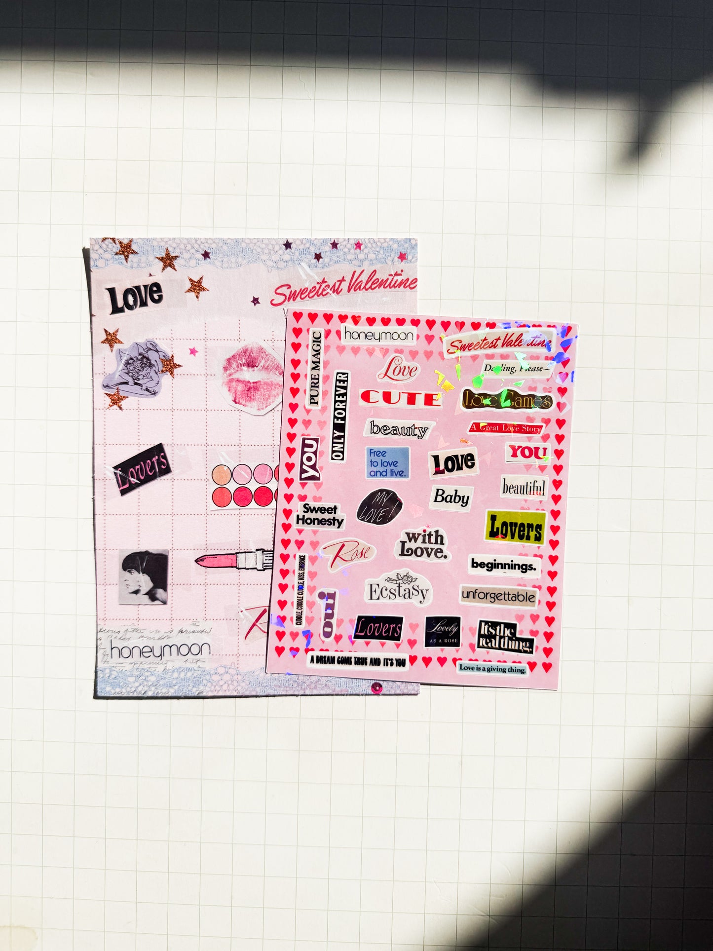 The Love Language Sticker Sheet