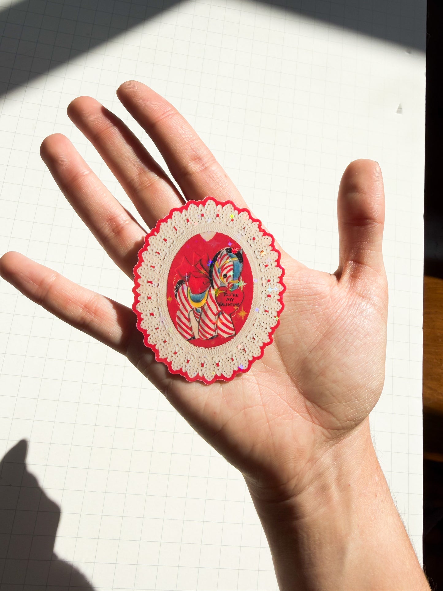 Vintage Valentine Sticker Pack