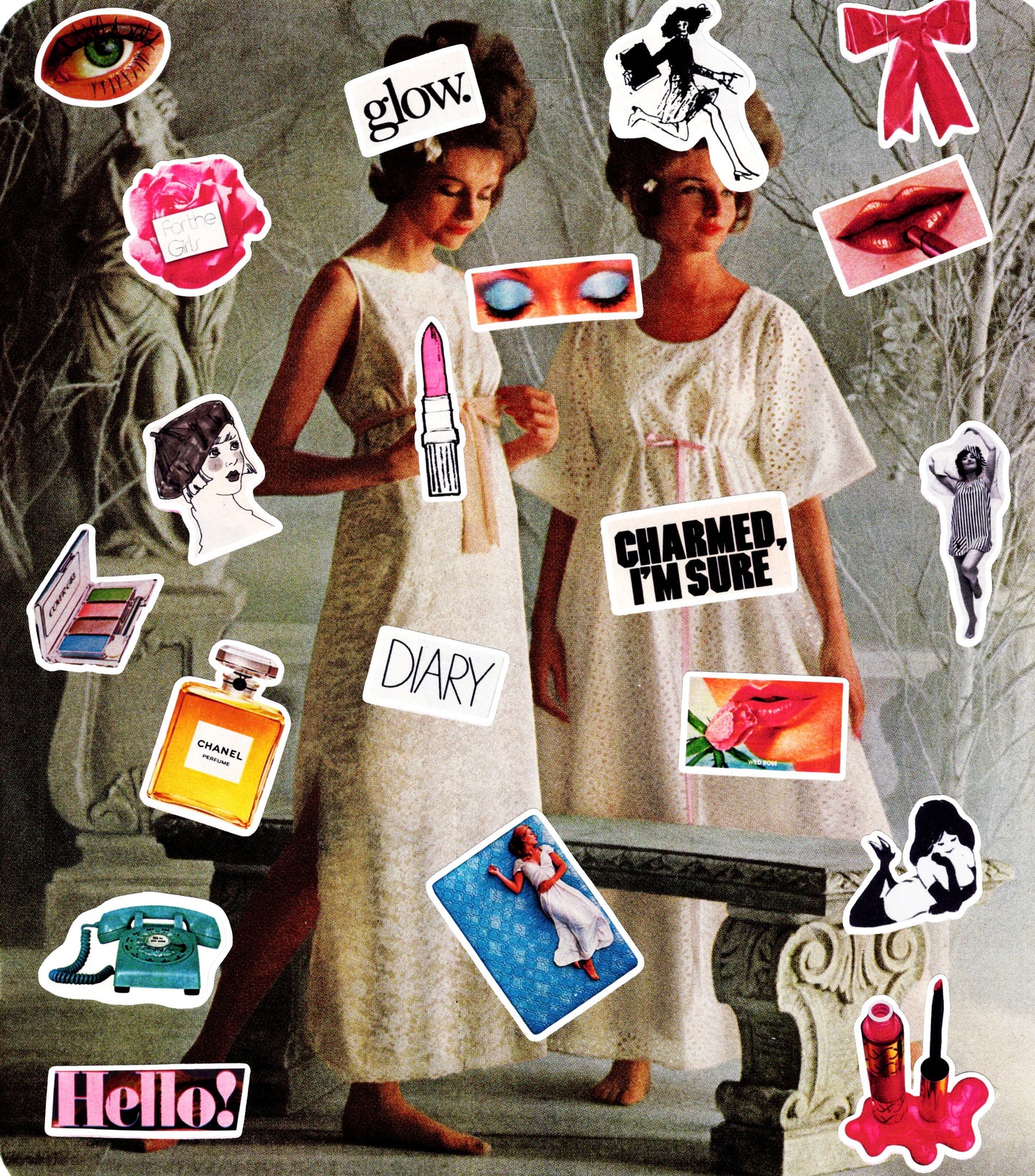 For the Girls Sticker sheet