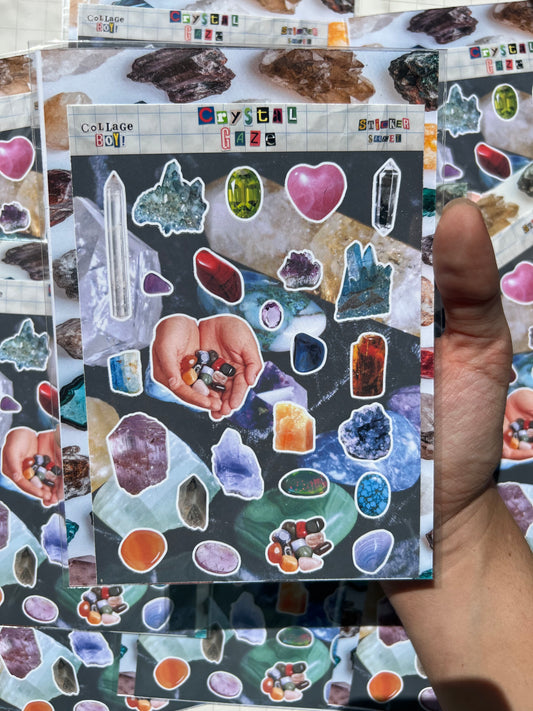 Crystal Gaze Sticker Sheet